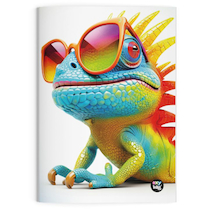 Sešit A4 linkovaný 444 Chameleon