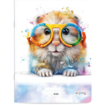 Sešit A4 linkovaný 444 Křeček