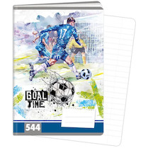 Sešit A5 linkovaný 544 40 listů Goal Time