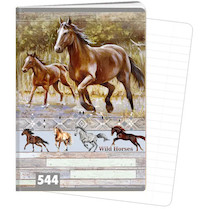Sešit A5 linkovaný 544 40 listů Wild horses