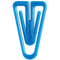 Spony plastové RON V 25mm 30ks