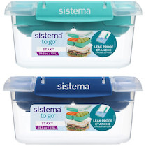 Svačinový box krabička na potraviny 1,15l Sistema® TO GO™ mix