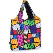 Taška plátěná nákupní skládací BAG 22A Colorful