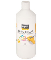 Tempera Creall basic 500ml bílá