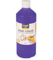 Tempera Creall basic 500ml fialová