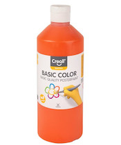 Tempera Creall basic 500ml oranžová