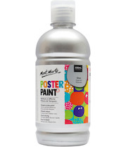 Tempera Mont Marte 500ml stříbrná