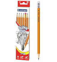 Tužka obyčejná Centropen č.2 s gumou