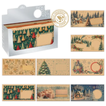 Vánoční obálka Nature DL mix