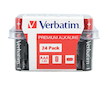 Baterie alkalické Verbatim LR03-AAA (1,5V) 24ks