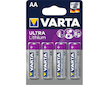 Baterie Lithiové Varta LR06-AA (1,5 V) 4ks