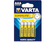 Baterie zinkové Varta Superlife LR03-AAA 4ks