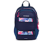 Batoh studentský OXY Sport Flowers Blue + Etue zdarma