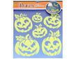 Dekorace svitící na zeď Halloween Dýně 38x31cm