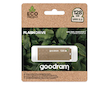 Flash disk USB Goodram ECO FRIENDLY hnědý s krytkou 128GB