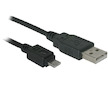 Kabel USB mini/micro A plug/micro 0,6m