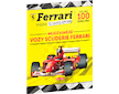 Kniha samolepek Ferrari Scuderie vozy