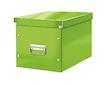Krabice archivační CLICK-N-STORE čtvercová A4 zelená