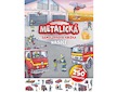 Metalická samolepková knížka Hasiči