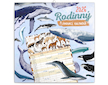 Nástěnný Rodinný plánovací kalendář Animalium 2026, 30 x 30 cm