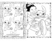 Omalovánky A4 se samolepkami Lilo &amp; Stitch