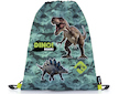 Sáček na cvičky Dino zelený