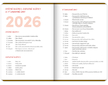 Studentský diář Academia (září 2025 – prosinec 2026) 9,8 x 14,5 cm