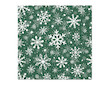 Ubrousky vánoční třívrstvé Christmas Snowflakes 33x33cm