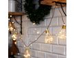 Vánoční světlo LED dekorativní žárovky 180cm