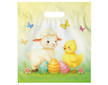 Velikonoční taška PE s průhmatem Ovečka 29x32x8cm 1ks
