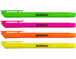 Zvýrazňovač High Liner 4 ks