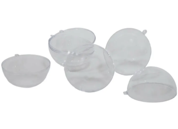 Baňky akrylové 100 mm 4 ks