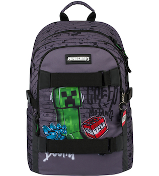 Batoh anatomický Baagl Skate Minecraft TNT