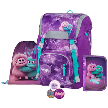 Batoh školní Oxy Sky Monster sada