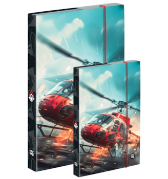 Box na sešity A4+A5 Hasiči