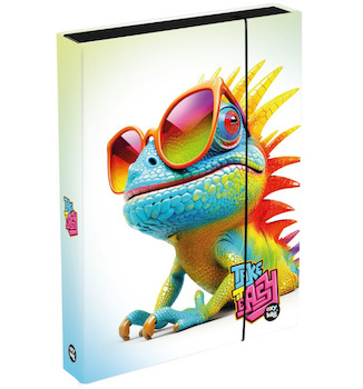 Box na sešity A4 jumbo Chameleon