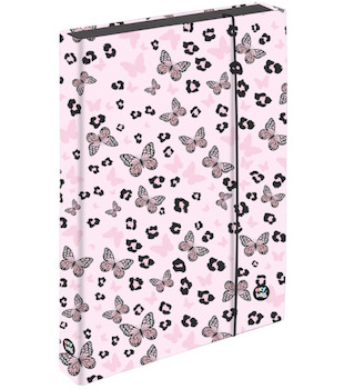 Box na sešity A4 jumbo Oxy Go NEXT Butterfly pink