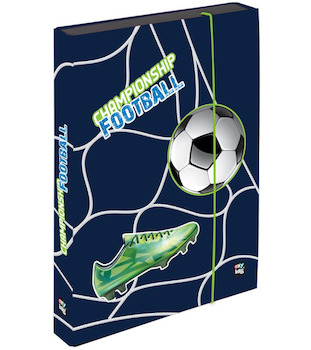 Box na sešity jumbo A4 Fotbal