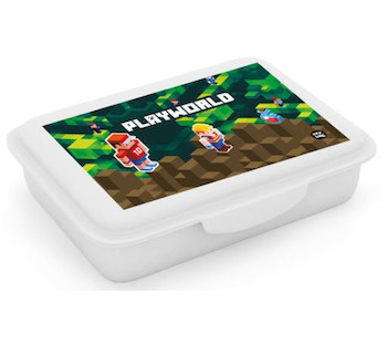 Box na svačinu s přihrádkou Playworld