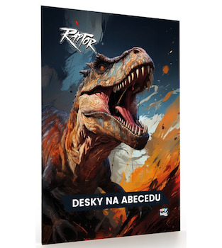 Desky na abecedu Dino