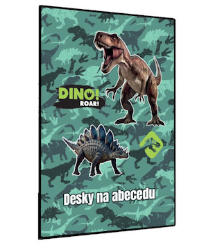 Desky na abecedu Dinosaurus