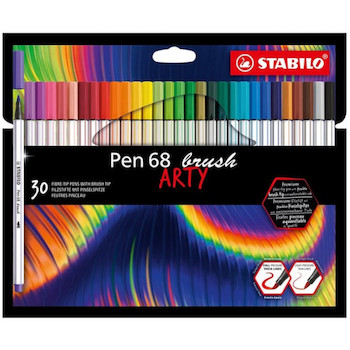 Fix Stabilo Pen 68 Brush Arty sada 30ks