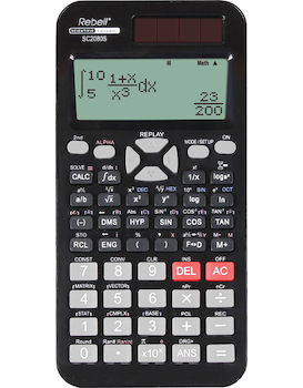 Kalkulačka Rebell SC2080S černá