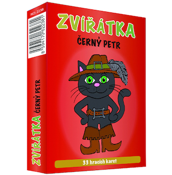 Karty Černý Petr Zvířátka