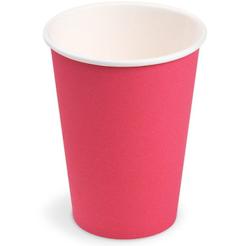 Kelímky papírové fuchsia 0,24l 10ks
