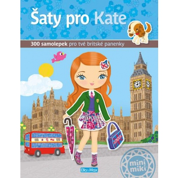 Kniha samolepek - Šaty pro Kate