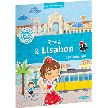 Kniha samolepek Šaty pro Rosa &amp; Lisabon