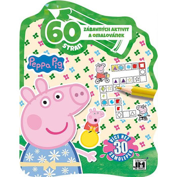 Knihy aktivit (60 aktivit) Prasátko Peppa