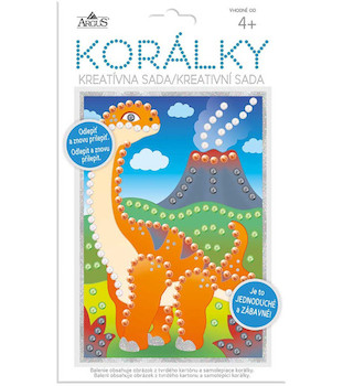 Kreativní sada Korálky Dinosaurus