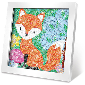 Kreativní sada Obraz s kamínky liška 17cm